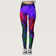 O disco ilumina leggins