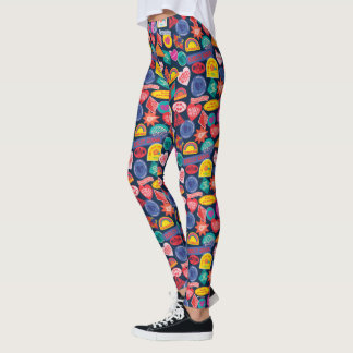 Legging O Esquadrão Suicida | Padrão de Crachá de Harley Q