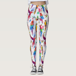 Legging O estilo da aguarela repete mecanicamente 2