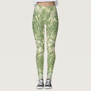 Legging O famoso padrão Tulip de William Morris