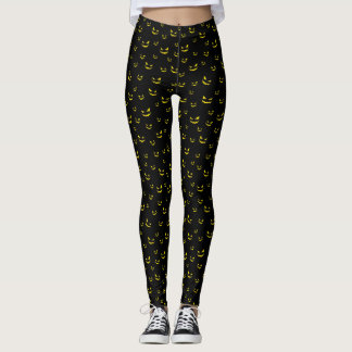 Legging O fantasma de Halloween dos Smile Smile Spooky