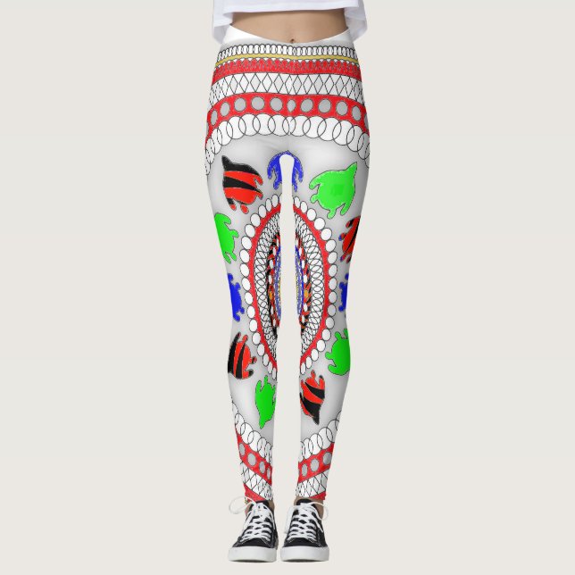 Legging O floral (Frente)