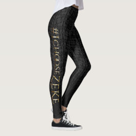 Legging O #iChooseZeke dos diários do véu