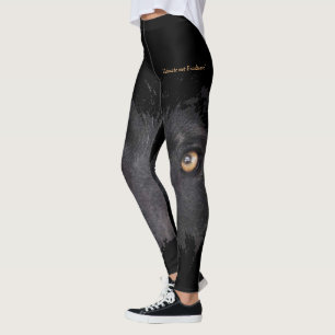 Legging O lobo Eyes caneleiras