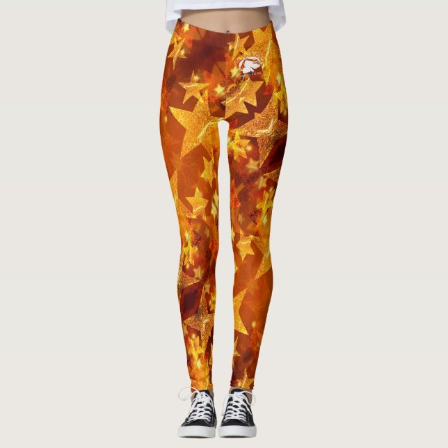 Legging O louro & quebrou - caneleiras modeladas - o (Frente)