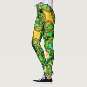 Legging O louro & quebrou - caneleiras modeladas - o