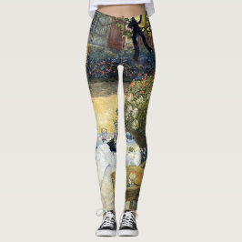 Legging O Luncheon Claude Monet