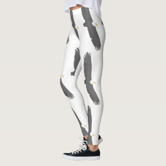Legging O pássaro da águia dos esportes personaliza