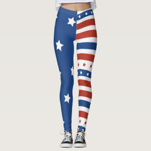Legging O patriota americano mantem a grande glória velha