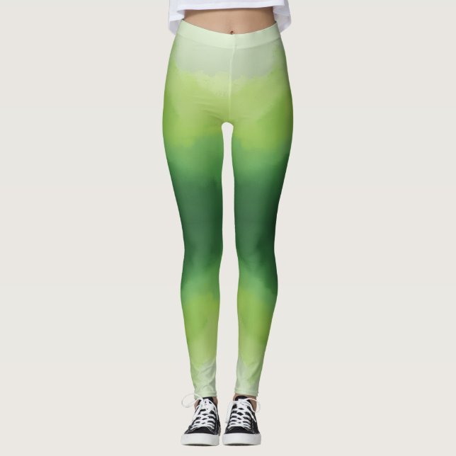 Legging O Silêncio Sob os Morros Verdes (Frente)
