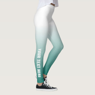 Legging O Teal Elegante Moderno Torna-Se Personalizado