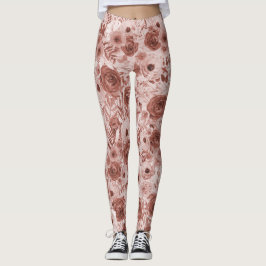 Legging Ob/Gyn Parteira Floral Infância Cervix Ovários