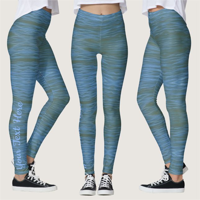 Legging Ocean Bay Water Flow 0869 (Criador carregado)