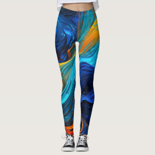 Legging Ocean Lava "Tempestial"
