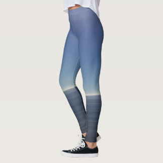 Legging Oceano Azul Calmo