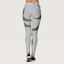 LEGGING OCTOPUS POLYNESIAN TRIBAL HAWAII ILHAS NASCIDAS