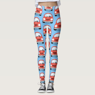 Legging Óculos de desenho animado de kawaii, bonitos