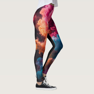 Legging Óculos de impressão por todas as pernas de impress