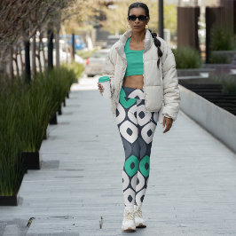 Legging Ogee Pattern