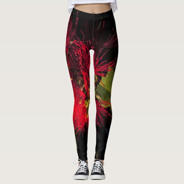 Legging Ohia Vermelha (Frente)