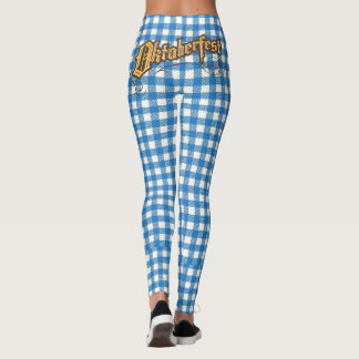Legging Oktoberfest com azul bávaro