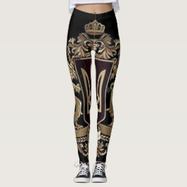 Legging Olena Zelenska Ucrânia Brasão 