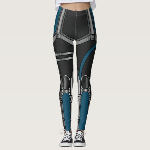 Legging Olhar Blue E Black Cyborg Armand