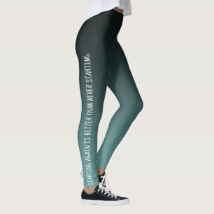 Legging Olhar fixamente outra vez é melhor do que nunca