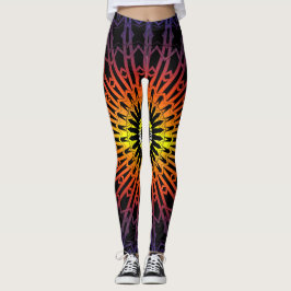 Legging Olhar Mandala 2 ( Arco-Íris )