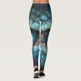 Legging Olho de dragão de mosaicos5