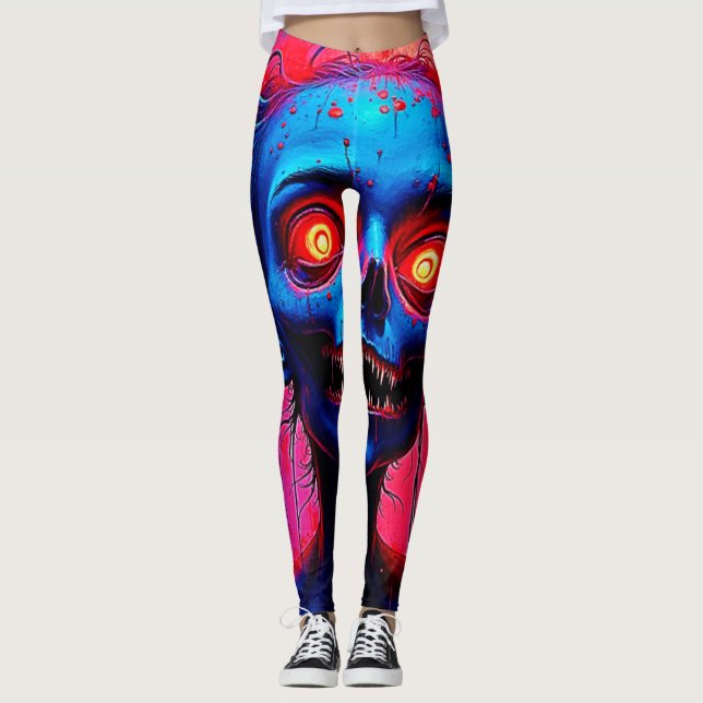 Legging Olhos de Crimson: Horrores da Mente (Frente)