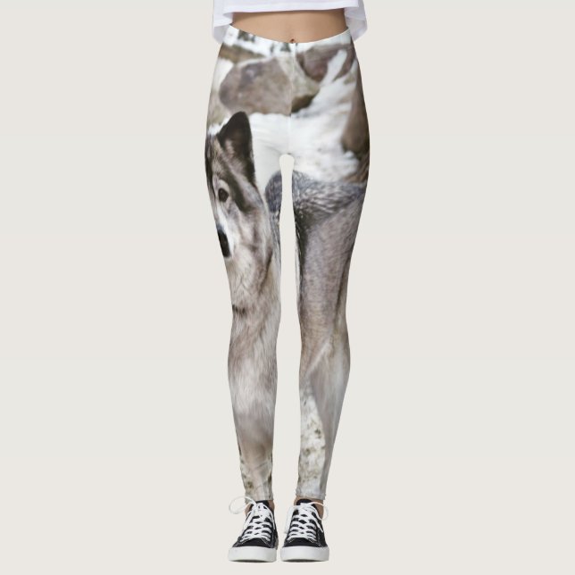 Legging Olhos do Lobo (Frente)