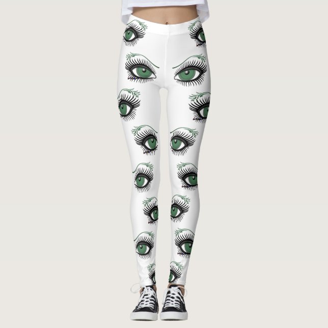 Legging Olhos Verdes (Frente)