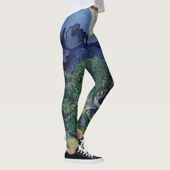 Legging Oliveiras com Alpilles por Vincent van Gogh (Direita)