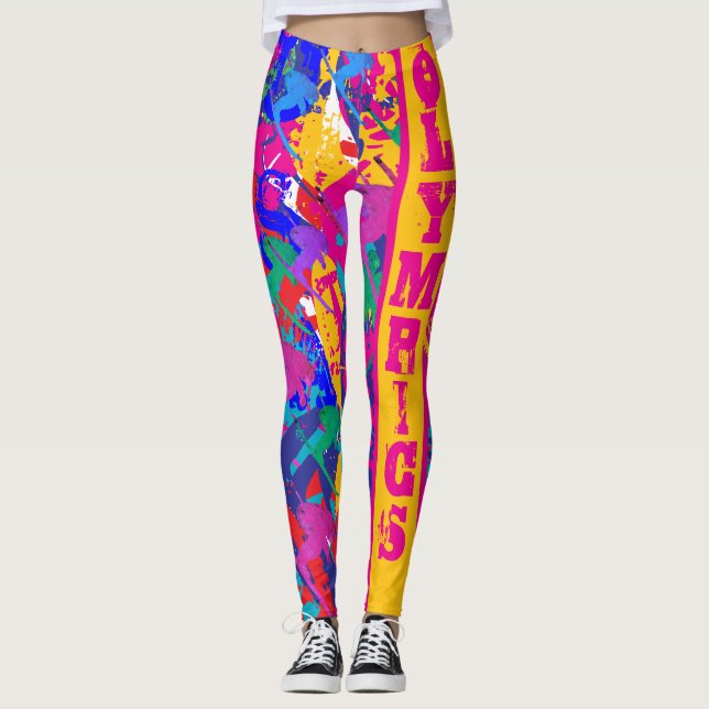 LEGGING OLYMPIC SKIING (Frente)