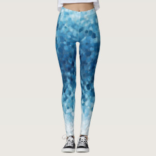 Legging Ombre Blue de inverno Branco