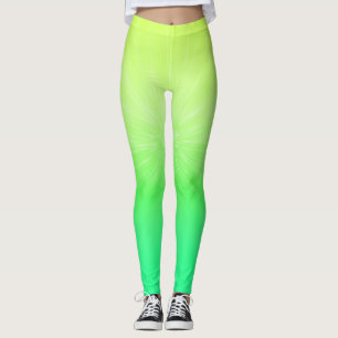 Legging Ombre Chartreuse para Neon Green