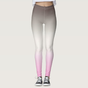 Legging Ombre cor-de-rosa cinzento
