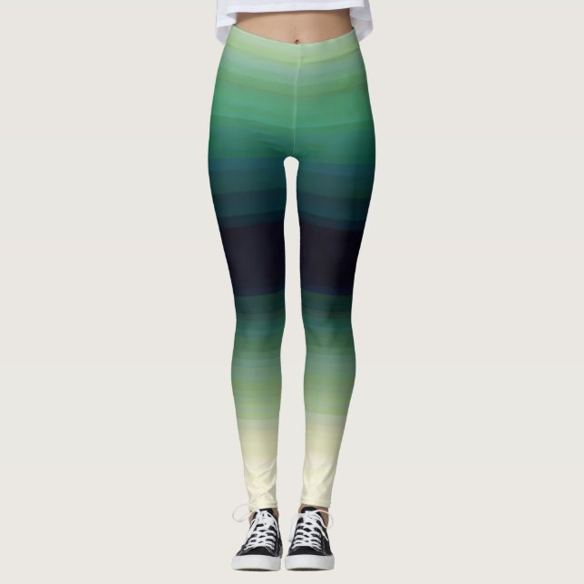 Legging Ombre Floresta Verde (Frente)