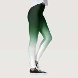 Legging Ombre Green Dip Dye