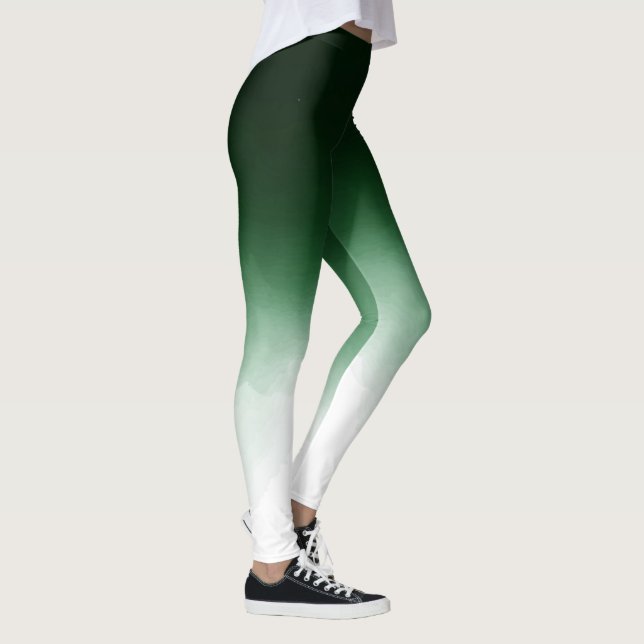 Legging Ombre Green Dip Dye (Direita)