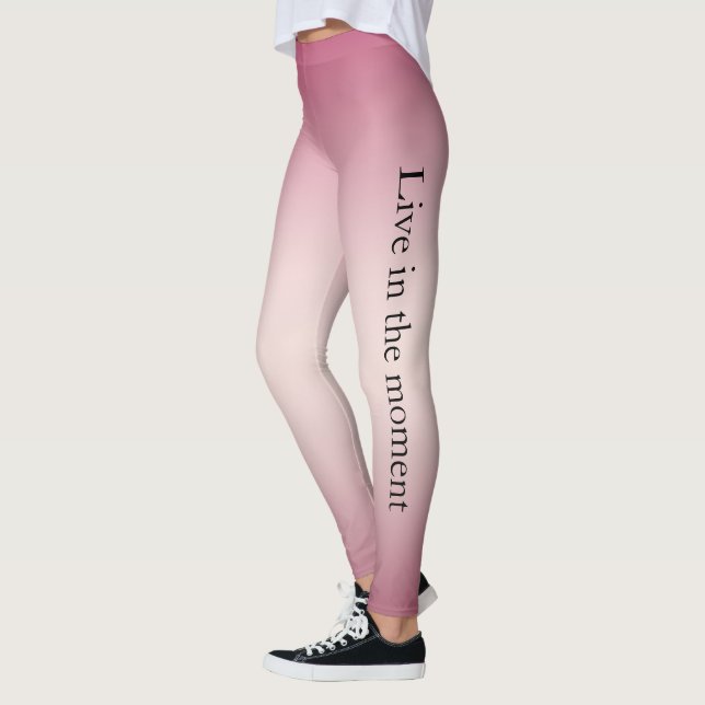 Legging Ombro branco rosa (Esquerda)