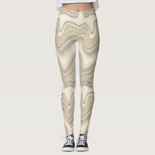 Legging onda retrô neutra