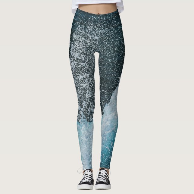 Legging Ondas Crystal Ocean (Frente)
