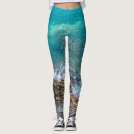 Legging Ondas do Azure