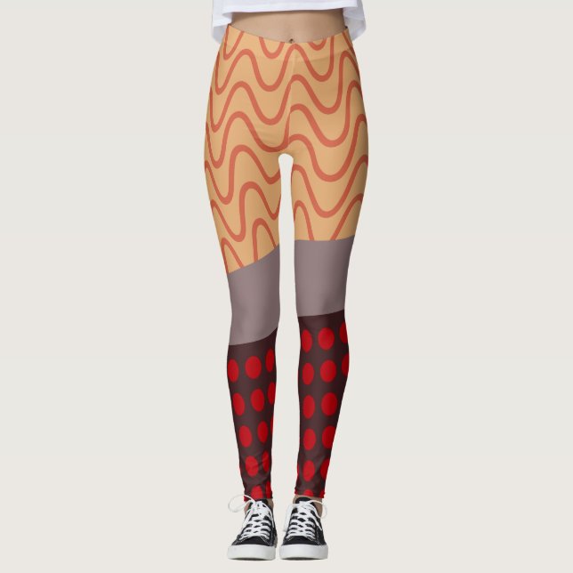 Legging Ondas e Chuva (Frente)