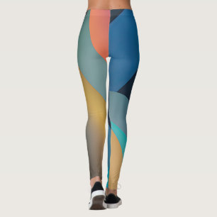 Legging Ondas e ventos abstrato 29