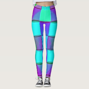 Legging Ondas Geométricas de Luz Vibradas