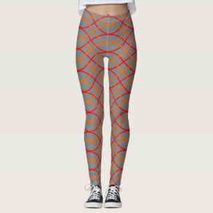 Legging Ondas Laranja