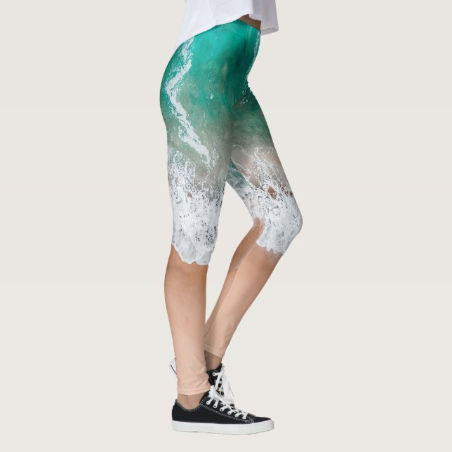 Legging Ondas na Praia Arenosa (Direita)